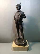 Scultura In Bronzo Cacciapuoti