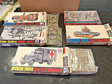 Lot 5 ESCI Military Model Kits