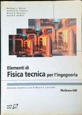 ELEMENTI DI FISICA TECNICA PER L'INGEGNERIA AA.VV. MCGRAW HILL 2011