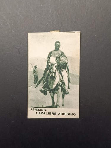 Figurina abissinia cavaliere - abissinia,