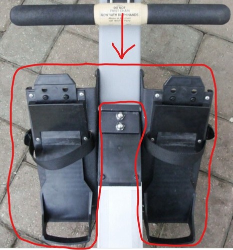 Posapiedi poggiapiedi assy - assy, per