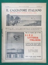 IL CACCIATORE ITALIANO n.31 (1935) Rivista/Magazine caccia e pesca ORIGINALE