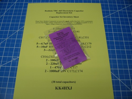 Realistic trc 465 kit - trc-465,
