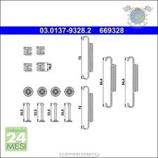 Kit accessori ganasce freno ATE Posteriore per KIA CARENS
