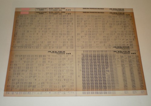 Microfiche catalogo ricambi - microfiche,