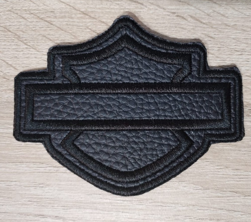 Harley toppe emblema nero - emblema,