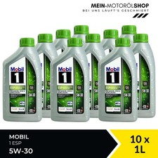 Mobil 1 ESP 5W-30 VW 507 504 MERCEDES OPEL BMW LL4 ACEA C3 10x1 litri = 10 litri