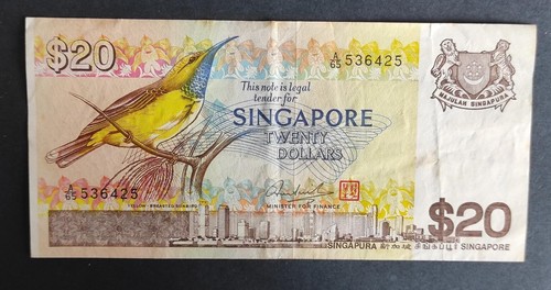 Singapore banconota 20 - banconota,