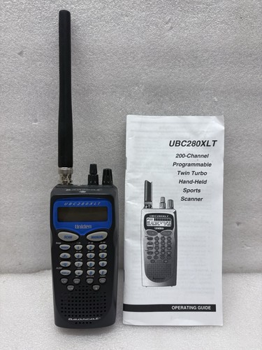 Scanner radio uniden ubc280xlt - radio,