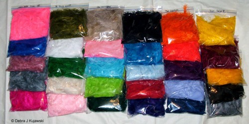 Piume artigianali marabou - piume,