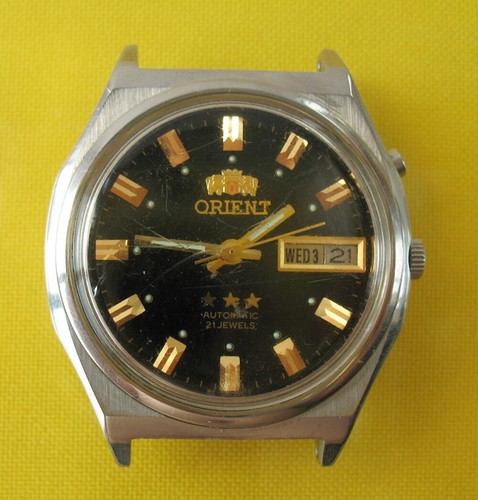 Orologio polso orient black - polso,