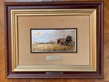 ATTILIO MELO, Isola d'Elba da San Giovanni, l'incisione su lastra d'argento