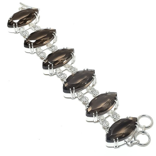 Bracciale quarzo fumè forma - fumè,