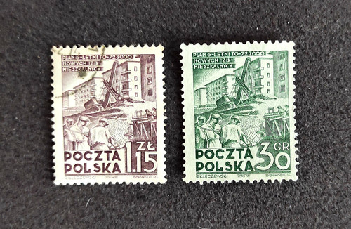 Francobolli polonia poczta - francobolli,