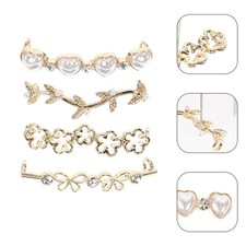  4 Pcs Fermagli Decorativi Per