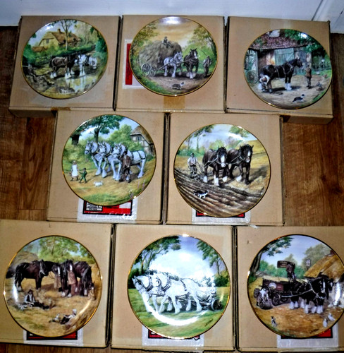 Set danbury mint horse - of,