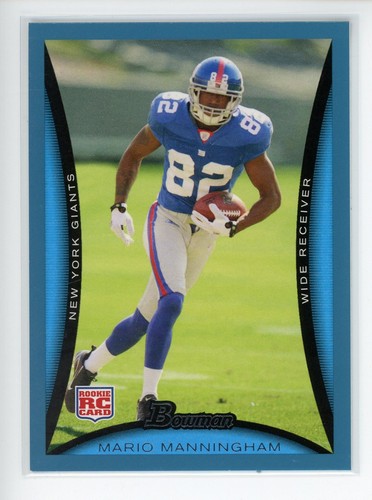 2008 bowman blue 200 mario - bowman,