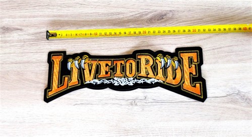 Big patch dorsal live - big, ride