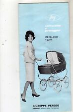 CATALOGO PEG  PEREGO   1962  CARROZZINE   E   PASSEGGINI
