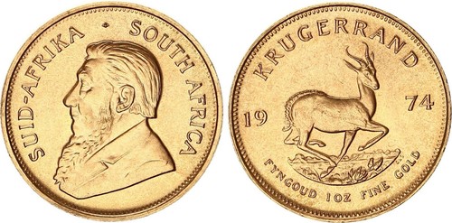 Sudafrica krügerrand 1974 - krügerrand, 1