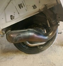 PROMA 403753335 Marmitta per Vespa PK 125, Vespa 50 - Argenta