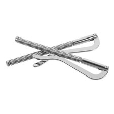  Fermasoldi a molla da 2 pezzi