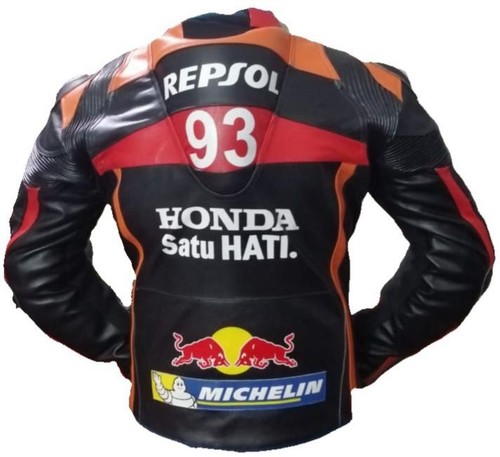 Honda repsol giacca moto pelle - honda,