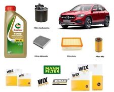 Kit Filtri Tagliando Mercedes Classe GLA X156 200 CDI 4-matic + 6 Litri Castrol
