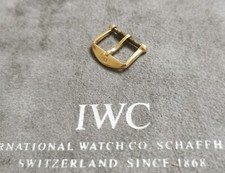 IWC vintage yellow gold plated 20 micron buckle mm 14 good condition