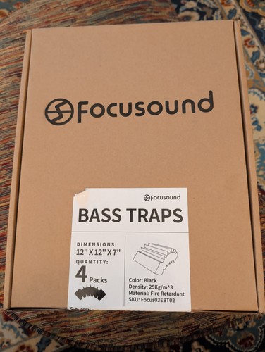 Focusound bass trap pannelli - bass,