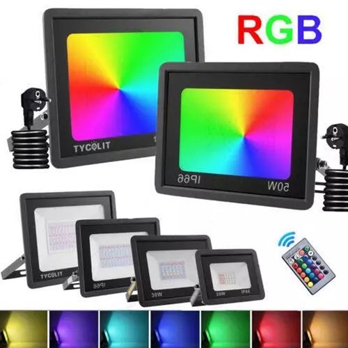 Proiettore led rgb - led, 10w-100w
