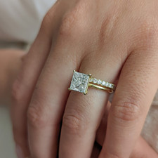 Set anelli donna oro giallo 14