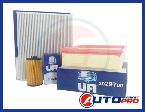 Kit filtri tagliando ufi - kit, opel