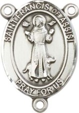 Medaglia centrotavola rosario