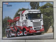 POSTER CAMION SCANIA R 580 V8
