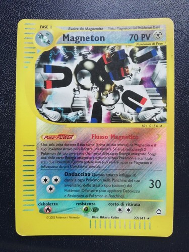 Lotto carte pokemon magneton - lotto,