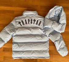 trapstar puffer baby blues