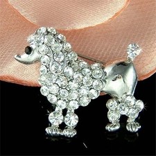 Cane Barboncino ~ IN Swarovski