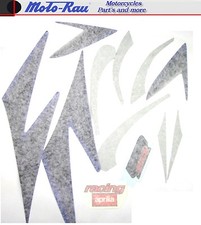 Aprilia SR 50 LC 01 02 rivestimento anteriore sticker set decorazioni set adesivi blu