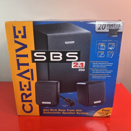 Subwoofer creative sbs 350 1 - creative,