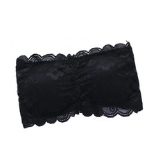  Reggiseno a fascia in pizzo