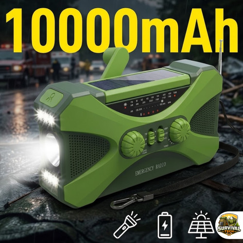 Radio emergenza 10000mah - radio,