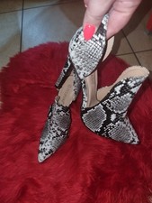 Scarpe Tacchi Zebrate