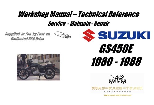 Suzuki gs450e gs450 manuale - gs450e, e