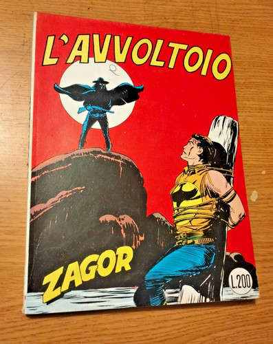 Zagor scritta rossa - scritta,