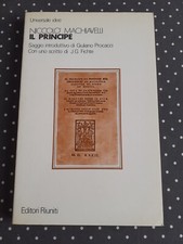 NICCOLO' MACCHIAVELLI  IL PRINCIPE   EDITORI RIUNITI   ANNO 1988