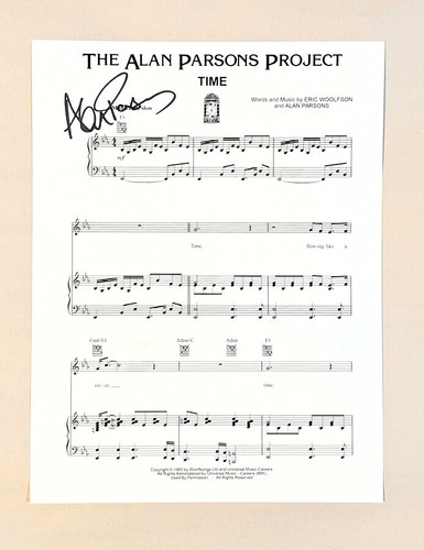 Alan parsons project firmato - parsons,