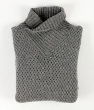 Maglione Hermes in cashmere con colletto a scialle - grigio - piccolo - vendita al dettaglio $2850