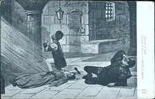 s852 cartolina boheme  opera lirica puccini  alterocca terni