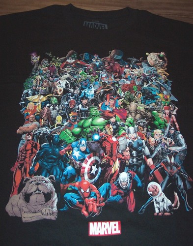 Marvel comics heroes - heroes, t-shirt